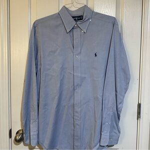 Ralph Lauren Men's Light Blue Dress Shirt
